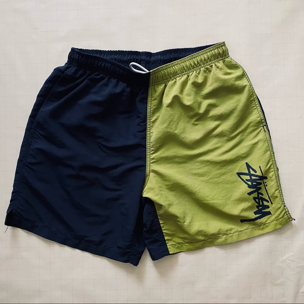 Stussy Panel Water Short - Navy
